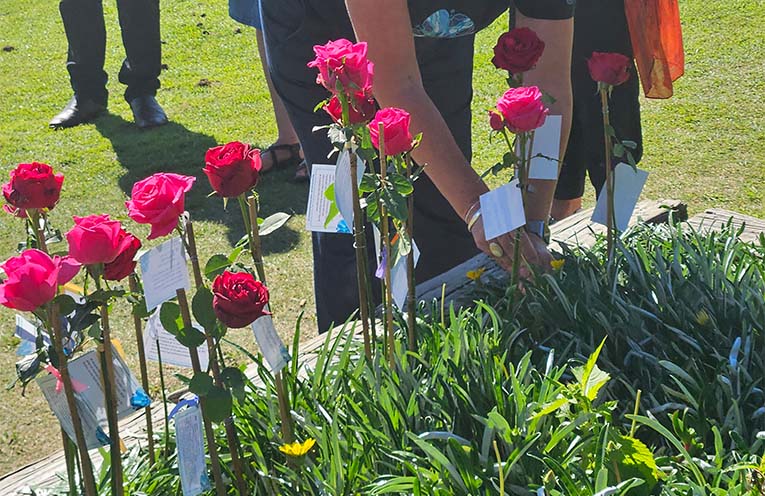 Tribute for the 73 women killed in another year of domestic and family violence in Australia
