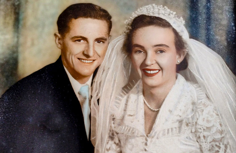 Joy and Malcolm Sansom dance their way to 70 years of marriage