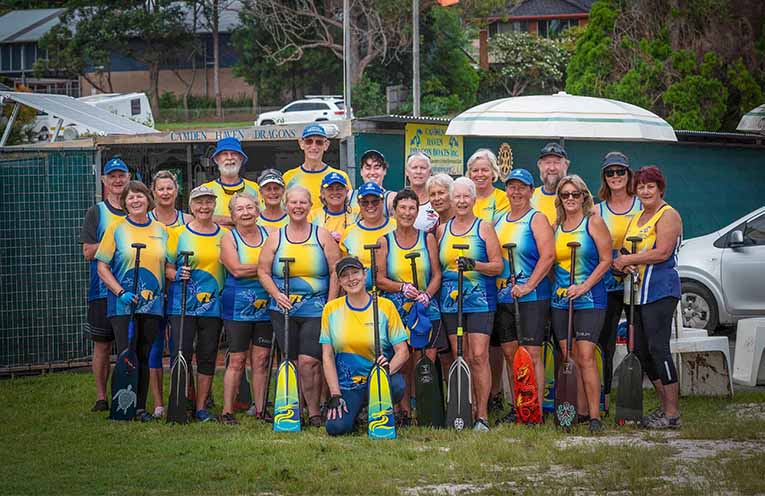 Camden Haven dragon boaters buoyed by state title performance