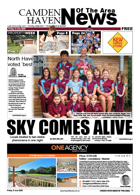 Camden Haven News Of The Area 06 JUNE 2025