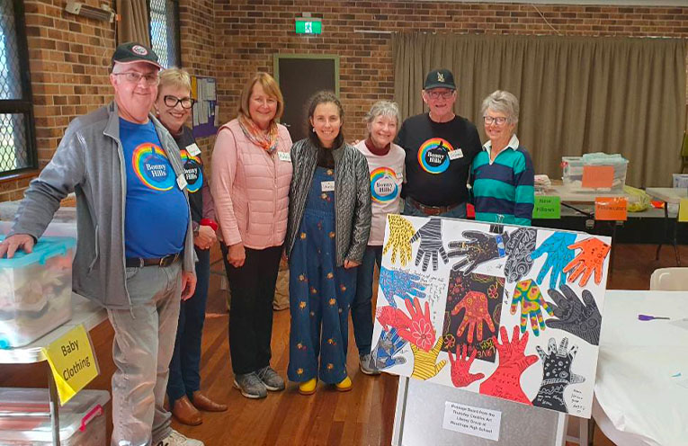 Bonny Hills flood relief drive a huge success