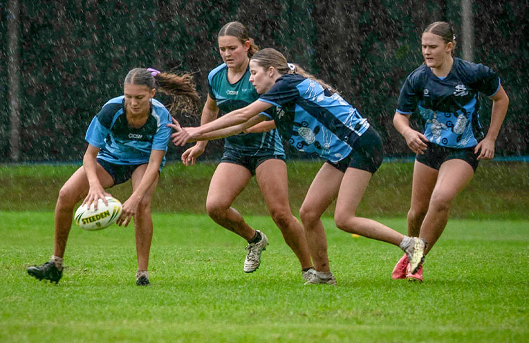 Camden Haven Touch Football talent Charli Collins takes on the state’s best