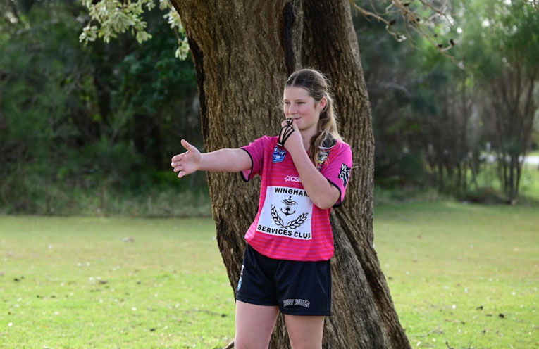 Female referees making an impact on the Mid North Coast