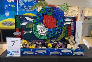 ECO Art Challenge exhibition at Port Central.