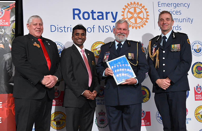 From awards night to the frontline of emergency response