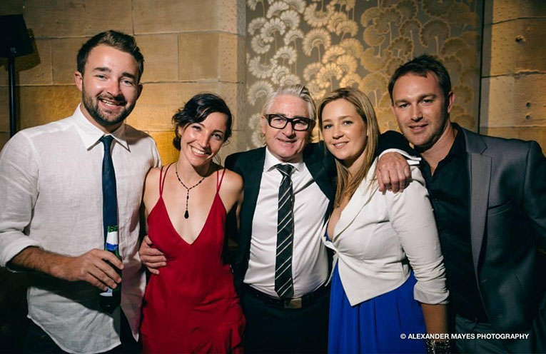 Port Macquarie family’s 300km walk in honour of former INXS manager Chris M Murphy OAM