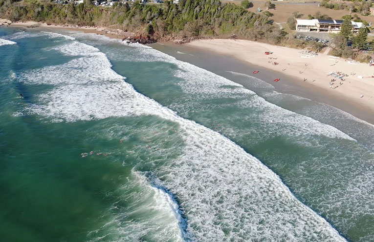 Ocean swims set to attract hundreds to Rainbow Beach