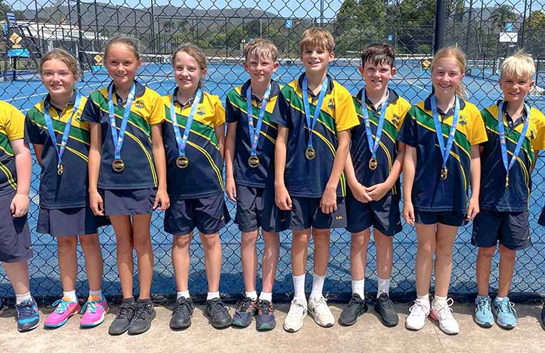 Rising St Joseph’s tennis stars ace opponents in Todd Woodbridge Cup Regional Final