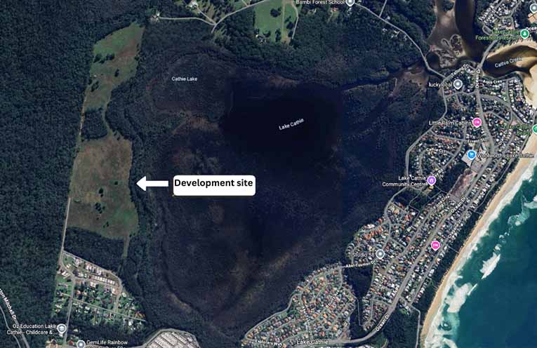 Lake Cathie residents shocked by plans for 360 homes on Forest Parkway