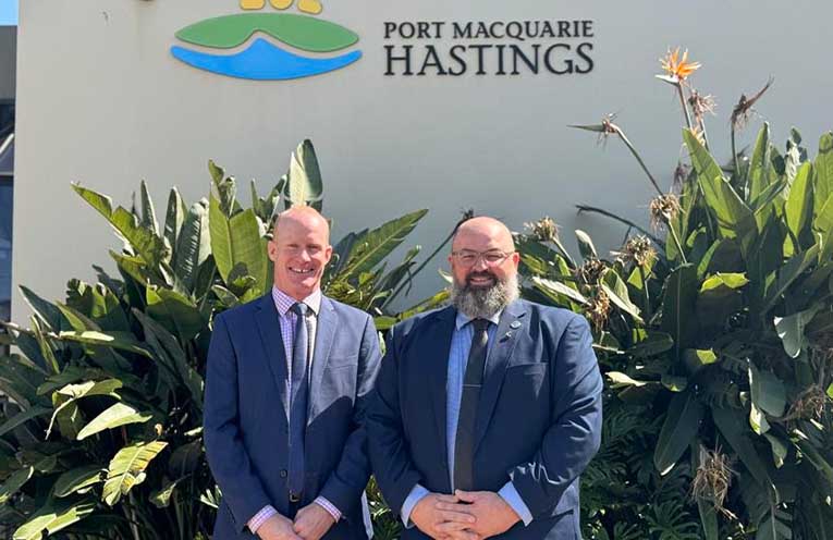 Robert Fish is Port Macquarie-Hastings Council’s new General Manager