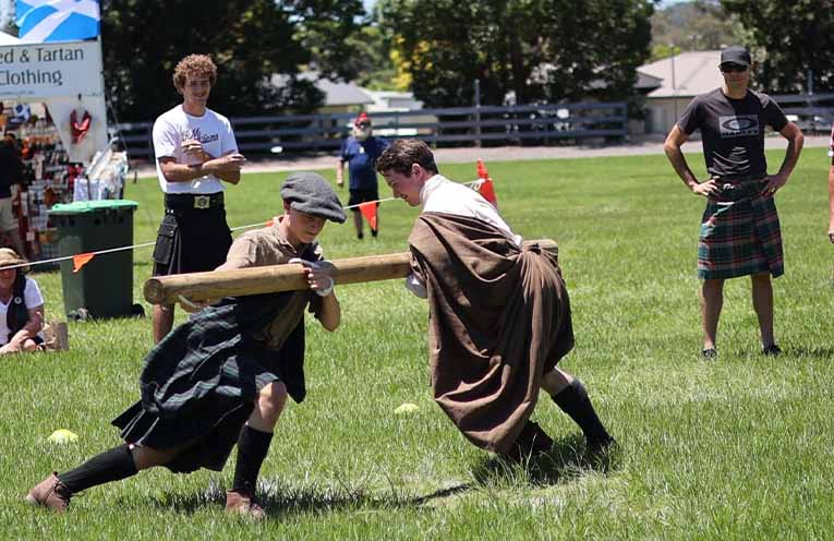 Log wrestling is always a highlight. Photo: supplied.