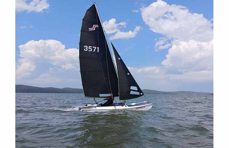 Recent action from Queens Lake Sailing Club.