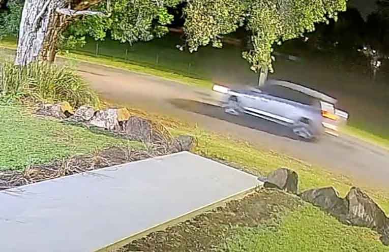 Police re-release security video of car near Port Macquarie shooting