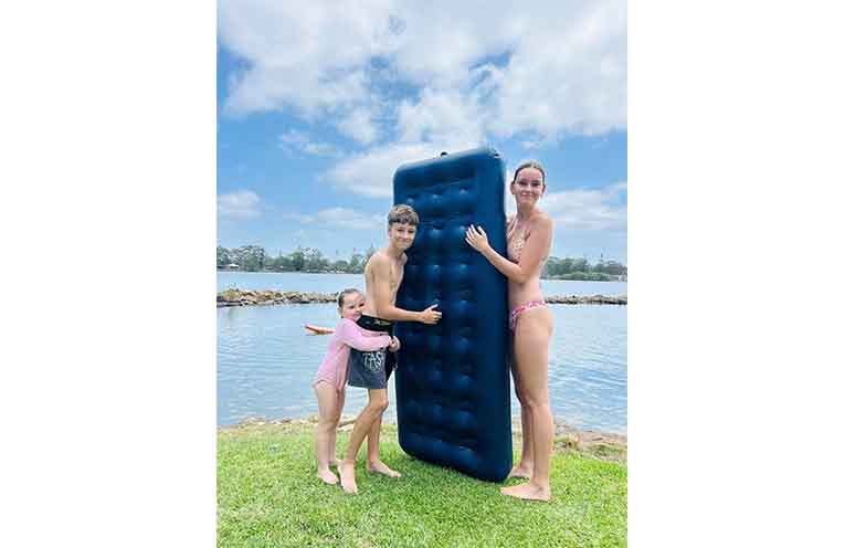 The regatta is a perfect way for kids to take part in Australia Day activities. Photo: Giselle Gahan.