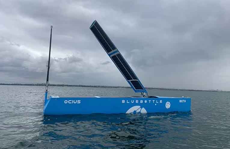 Autonomous Bluebottle vessels to patrol Mid North Coast marine parks over Australia Day long weekend