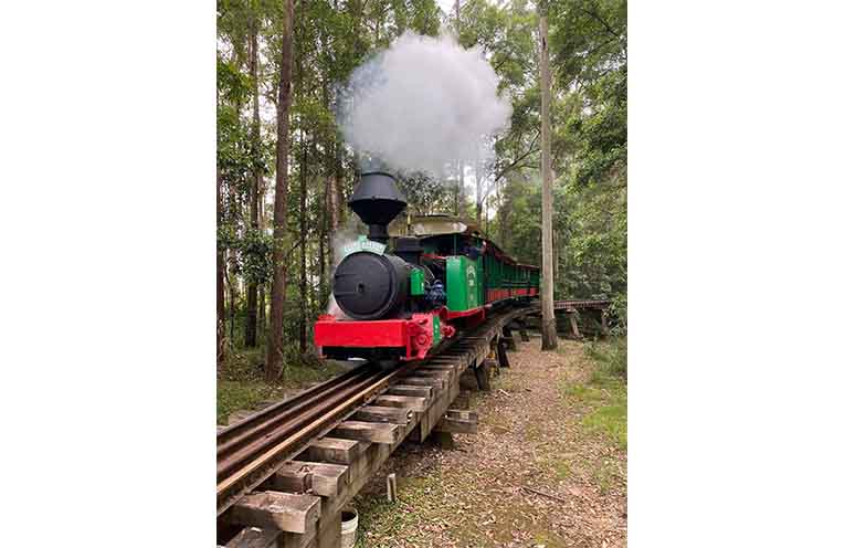 The Iconic steam train.