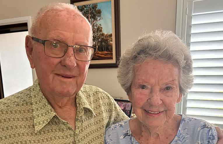 John and Jean Hodge of Kew share their love story of 73 years