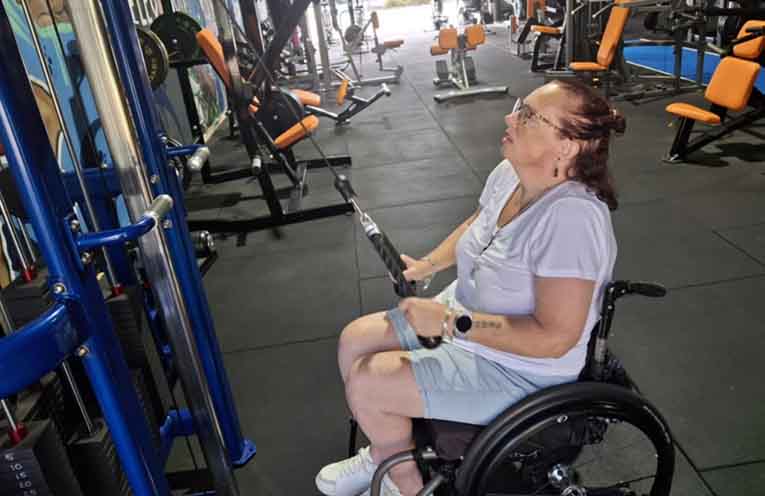 Dunbogan-based advocate Rachael Thorpe is on a mission to improve accessibility for people with disability in the Camden Haven. Photo: FB.