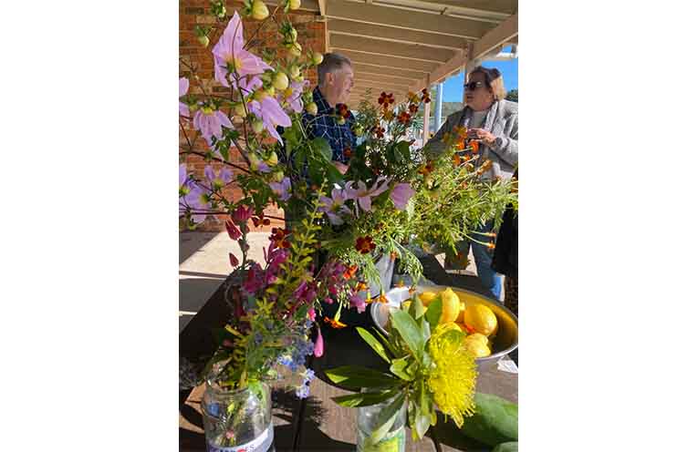 No money is exchanged, just fresh produce. Photo: Cathy Cloran.