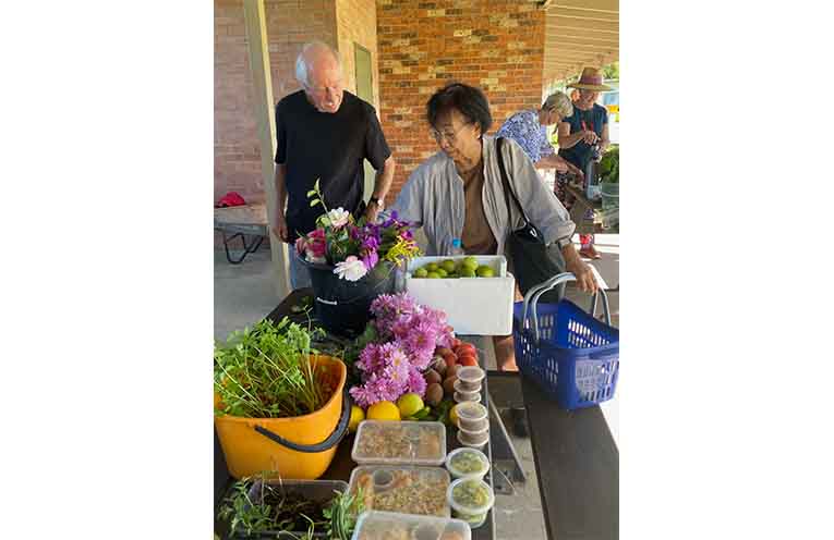 The swap is a way of dealing with the gardener’s dilemma of growing too much. Photo: Cathy Cloran.