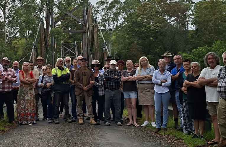 90-year-old Kindee Bridge gets a much needed restoration