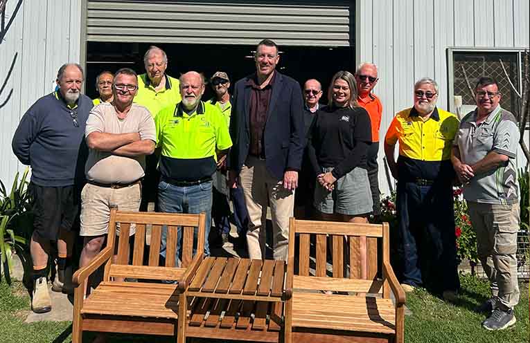 Wauchope Men's Shed was granted $39,000 for a workshop extension.
