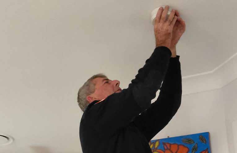 Free smoke detector checks save lives