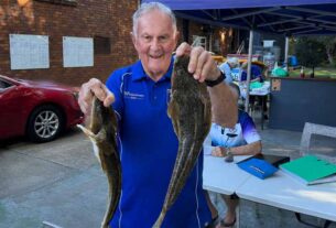FISHING: A little rain, a little shine and plenty of fish