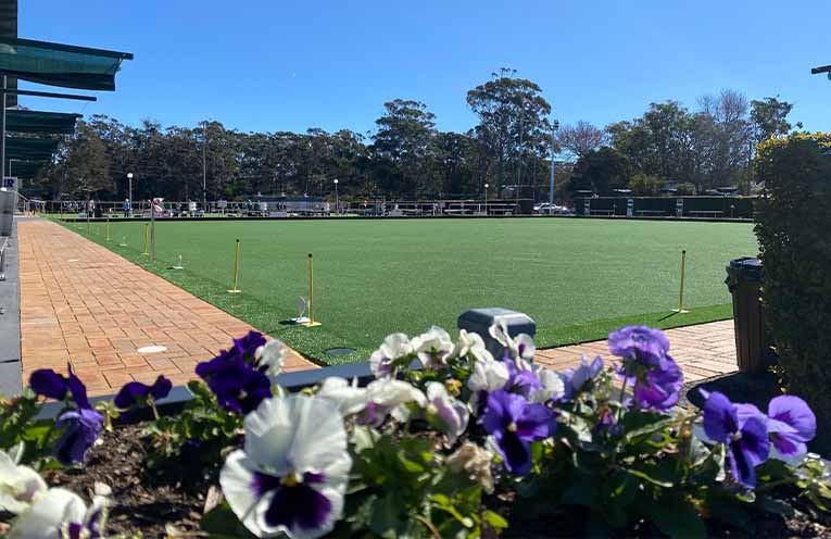 Club North Haven celebrates a new bowls green