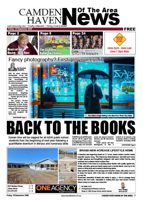Printed Edition 18 SEPTEMBER 2026