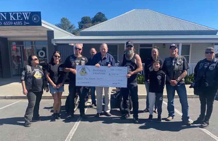 American Motorcycles Hastings Chapter recognised for long-standing community support