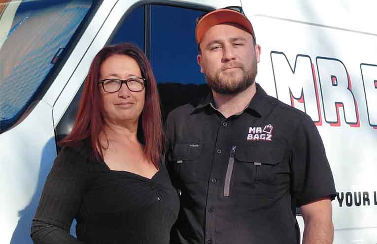 Laurieton business owner steps up to remove offensive graffiti