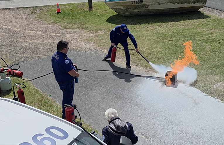 Camden Haven Marine Rescue crew in training for peak season