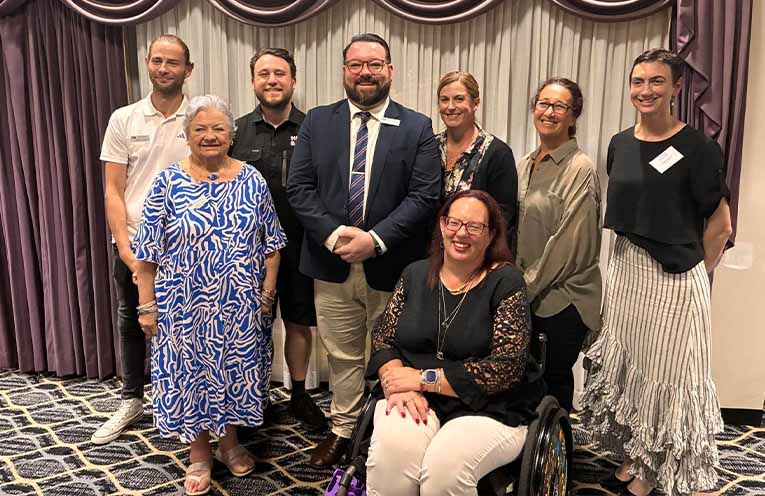Luke Hadfield re-elected unopposed as president of the Camden Haven Chamber of Commerce